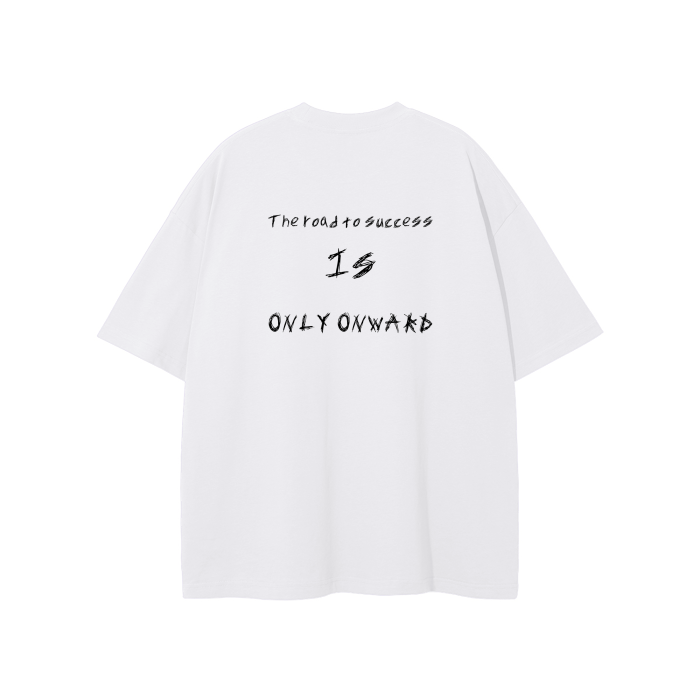 Streetwear Unisex Solid Color Loose Fit FOG T-Shirt